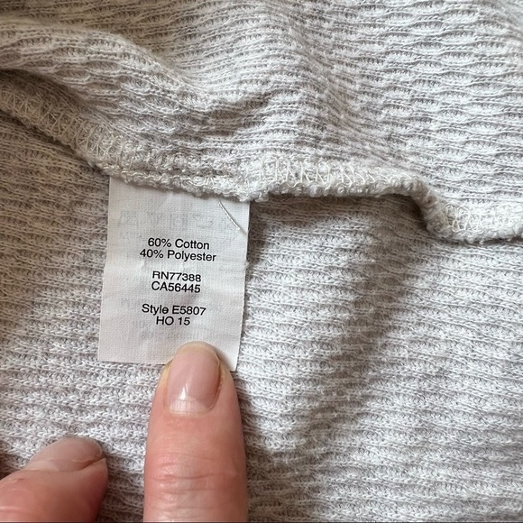 Madewell grey -neck sweater - Picture 6 of 6